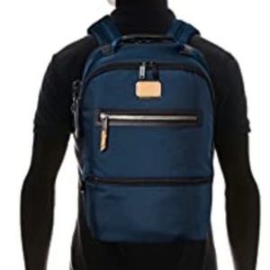 Tumi Alpha Bravo Essential Backpack Rucksack - Navy Blue